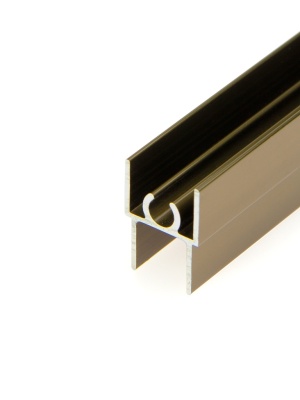 4.ПАРТНЕР Профиль горизонт. верх., Шампань матовая (6м) Econom